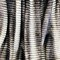 Edge Collections - Gray - Premium Velvet Foil Printed Accent Pillow - 1 Piece